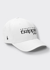 Trippin Pipe Fitted Hat - White - Loyalty Vibes