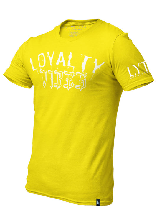 Wicked Logo T-Shirt Tiger Yellow - Loyalty Vibes