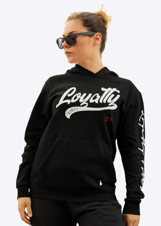 Women's Loyalty Force Hoodie Black - Loyalty Vibes