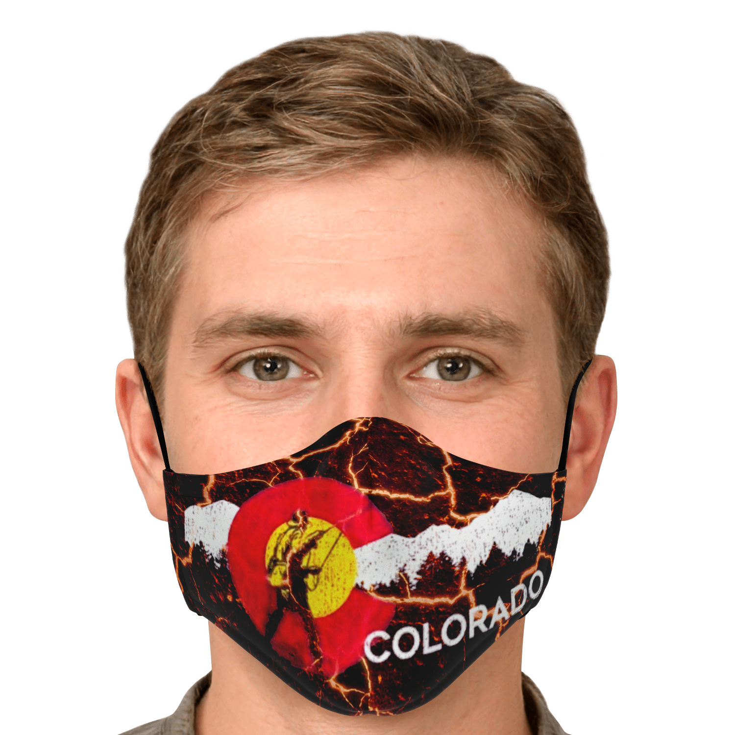 Underground Colorado Face Mask - Loyalty Vibes