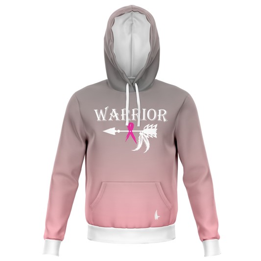 Ombre Breast Cancer Warrior Hoodie - Loyalty Vibes