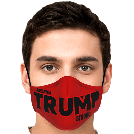 Trump Strong Face Mask Adult Fashion Face Mask - Loyalty Vibes