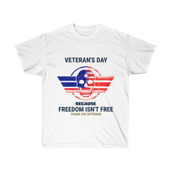 Freedom Skull Veteran's Day T-Shirt - Loyalty Vibes