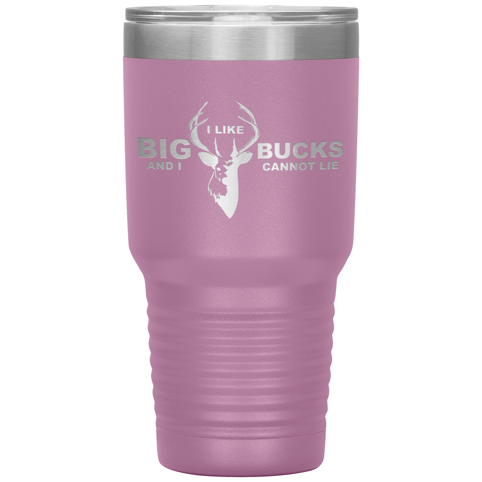 I Like Big Bucks And I Cannot Lie Tumbler Light Purple - Loyalty Vibes