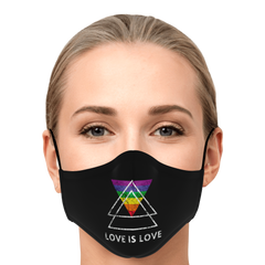 Love Is Love Face Mask - Loyalty Vibes