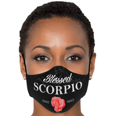 Blessed Scorpio Face Mask - Loyalty Vibes