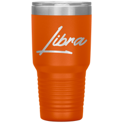 Libra Tumbler Orange - Loyalty Vibes