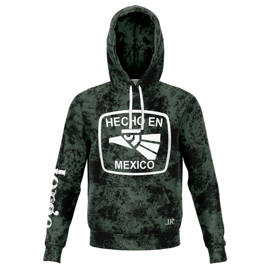 Personalized Hecho En Mexico Hoodie Caribbean Green - Loyalty Vibes