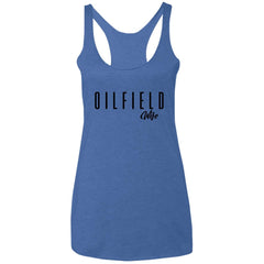 Oilfield Wife Tank Top Vintage Royal - Loyalty Vibes