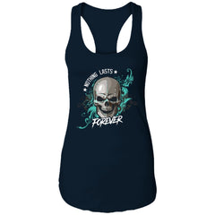 Atrix Skull Tank Top Navy - Loyalty Vibes