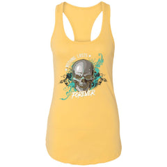 Atrix Skull Tank Top Banana Cream - Loyalty Vibes