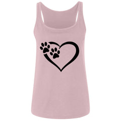 Relaxed Paws of Passion Tank Top Pink - Loyalty Vibes