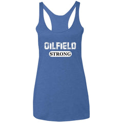Oilfield Strong Tank Top Vintage Royal - Loyalty Vibes