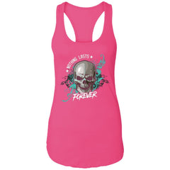 Atrix Skull Tank Top Raspberry - Loyalty Vibes