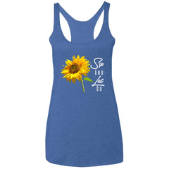 Sip And Let Go Women's Tank Top Vintage Royal - Loyalty Vibes