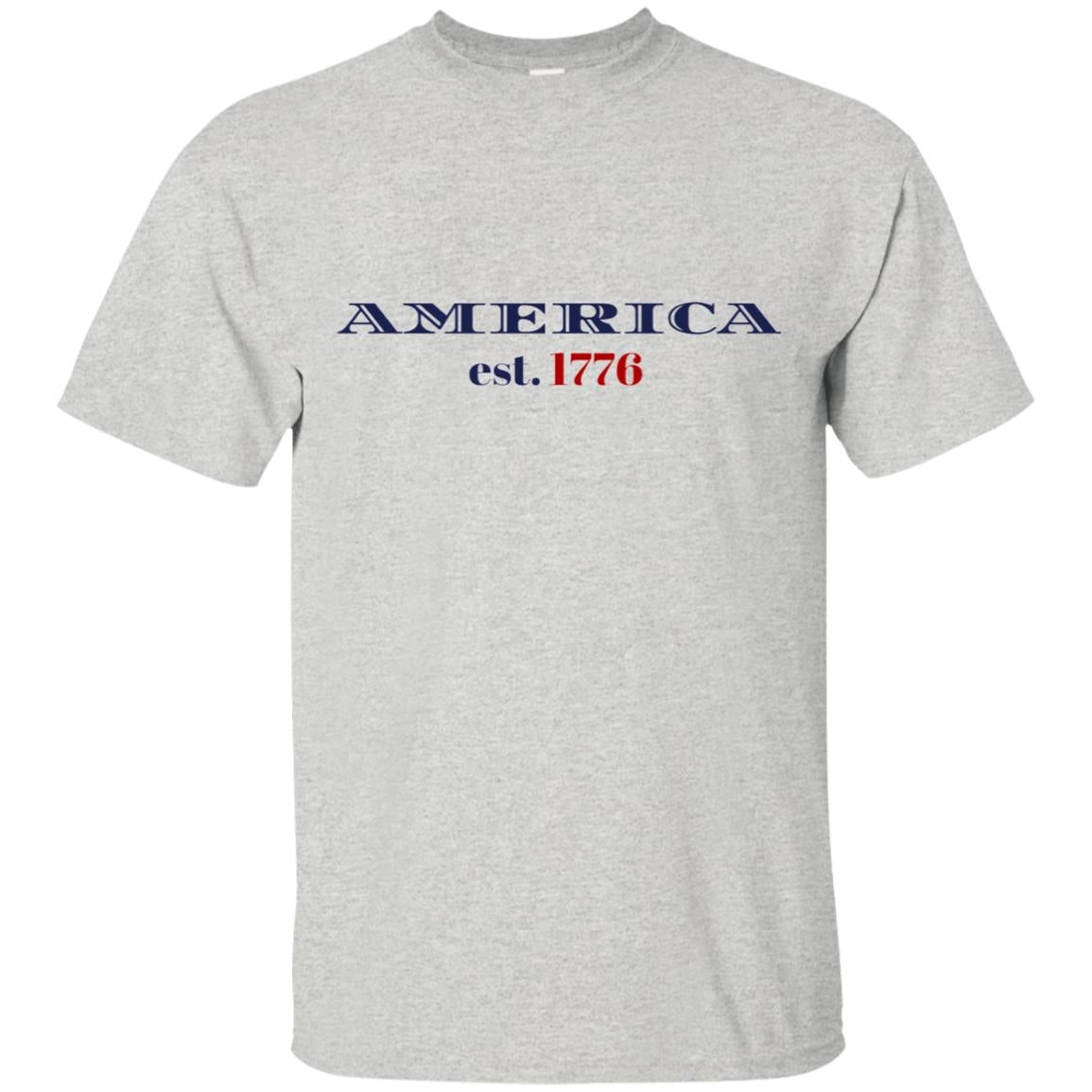 Original America 1776 T-Shirt Silver - Loyalty Vibes