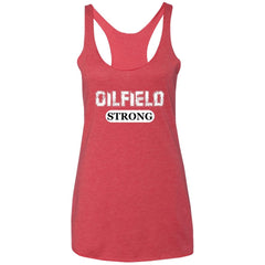 Oilfield Strong Tank Top Vintage Red - Loyalty Vibes
