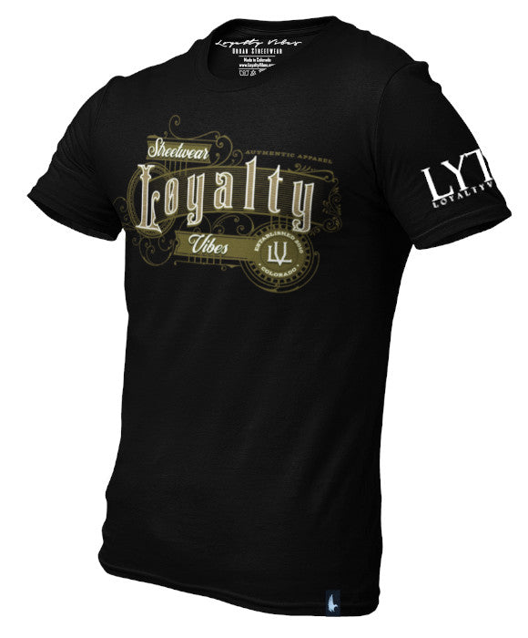 Riders Graphic Tee Black Men's - Loyalty Vibes