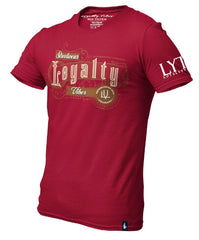 Riders Graphic Tee Maroon Men's - Loyalty Vibes