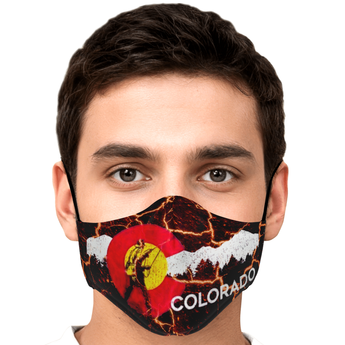 Underground Colorado Face Mask Adult Fashion Face Mask - Loyalty Vibes