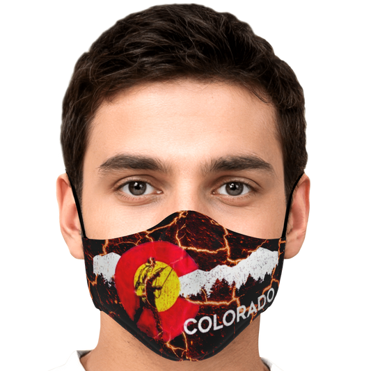 Underground Colorado Face Mask Adult Fashion Face Mask - Loyalty Vibes