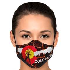 Underground Colorado Face Mask - Loyalty Vibes