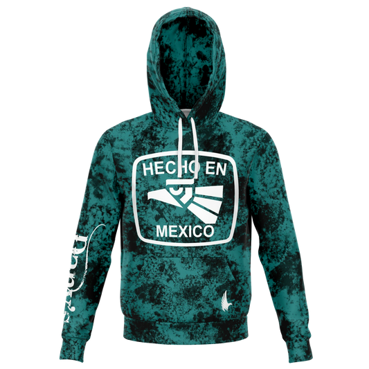 Hecho En Mexico Hoodie - Dany's Caribbean Green - Loyalty Vibes