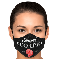 Blessed Scorpio Face Mask - Loyalty Vibes