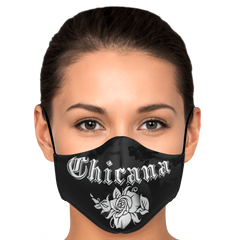 Chicana Soldier Face Mask Adult Fashion Face Mask - Loyalty Vibes