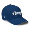 America Strong Trump Flexfit Hat Blue - Loyalty Vibes