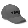 America Strong Trump Flexfit Hat Grey Black - Loyalty Vibes