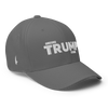 America Strong Trump Flexfit Hat Grey - Loyalty Vibes