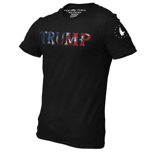 Loyalty Vibes American Trump Tee Black - Loyalty Vibes