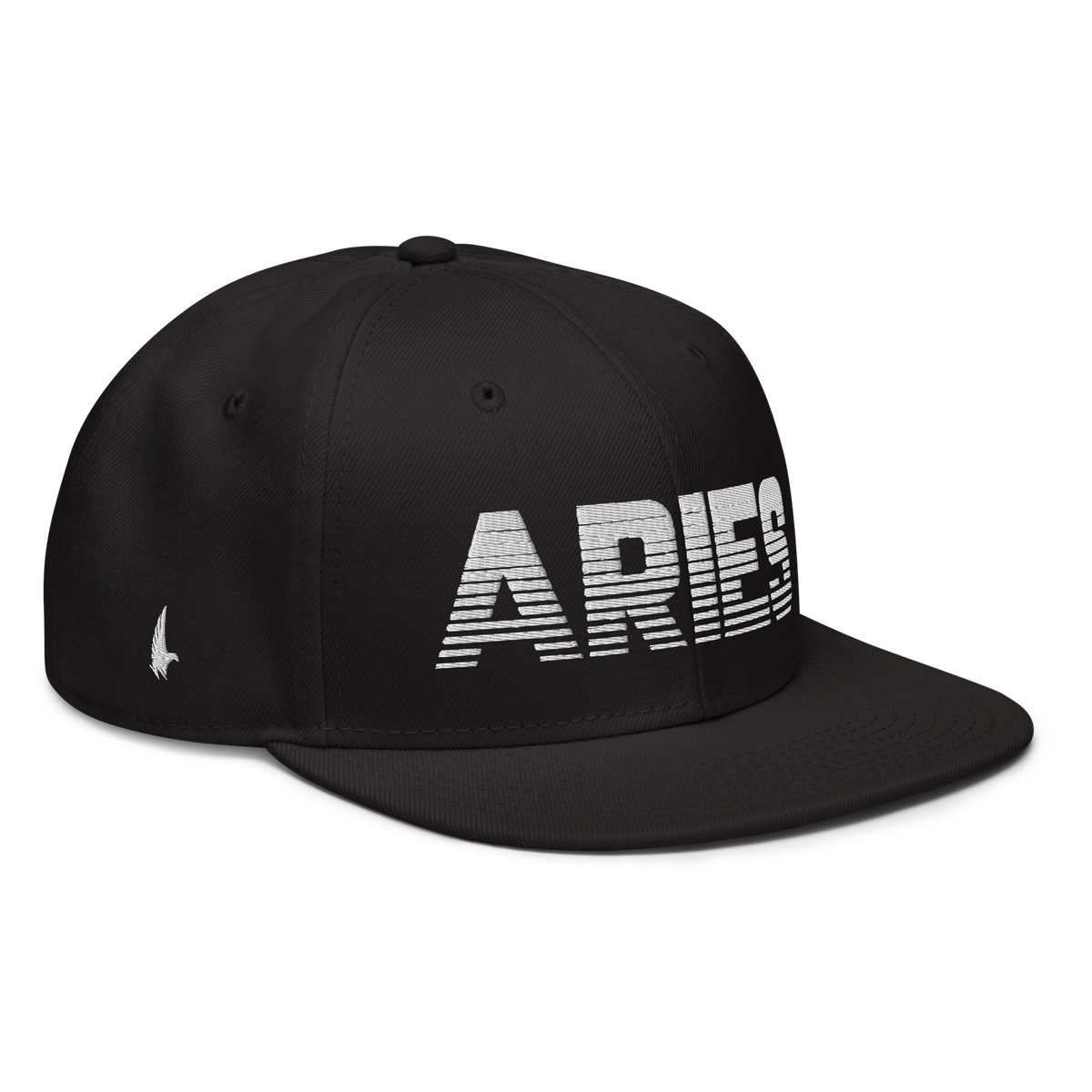 Aries Snapback Hat Black White - Loyalty Vibes