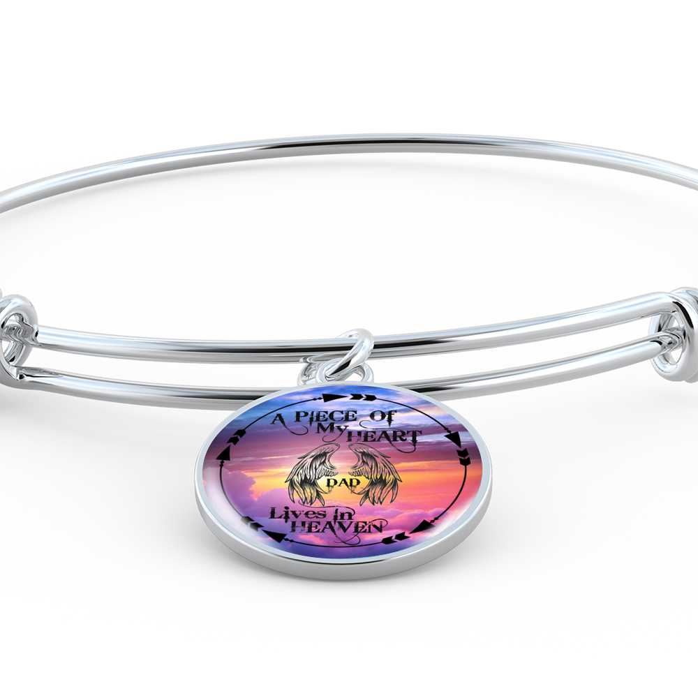 Dad In Heaven Bracelet - Loyalty Vibes