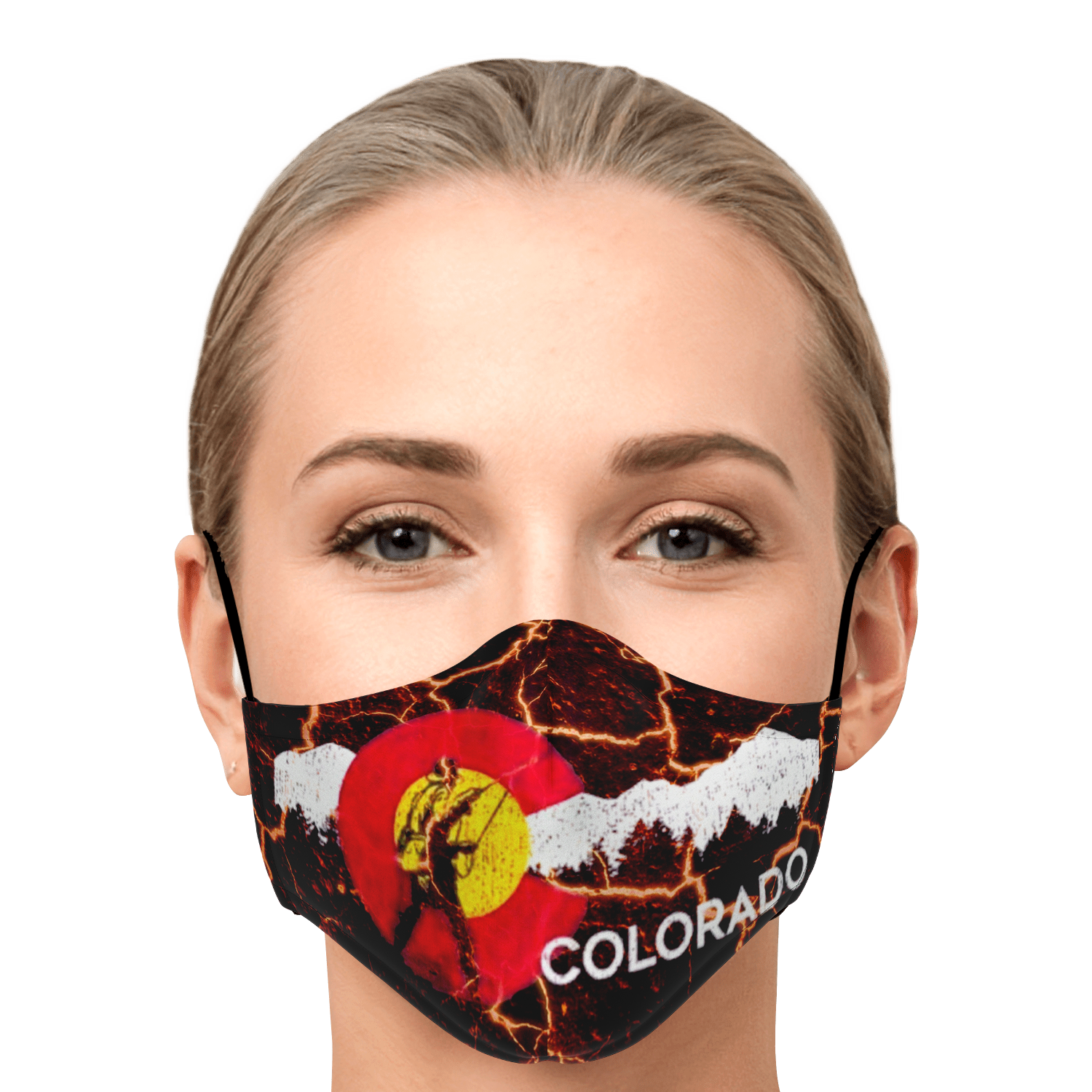 Underground Colorado Face Mask - Loyalty Vibes