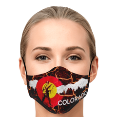 Underground Colorado Face Mask - Loyalty Vibes