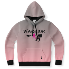 Ombre Breast Cancer Warrior Hoodie Black - Loyalty Vibes