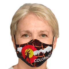 Underground Colorado Face Mask - Loyalty Vibes