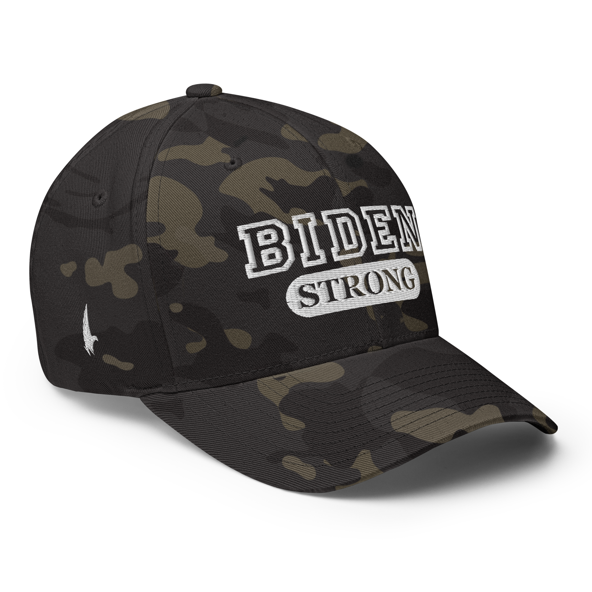 Biden Strong Fitted Hat Urban Camo Fitted - Loyalty Vibes