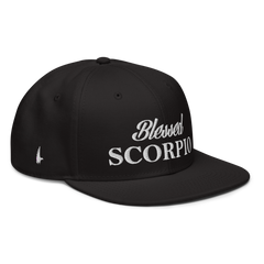 Blessed Scorpio Snapback Hat Black OS - Loyalty Vibes