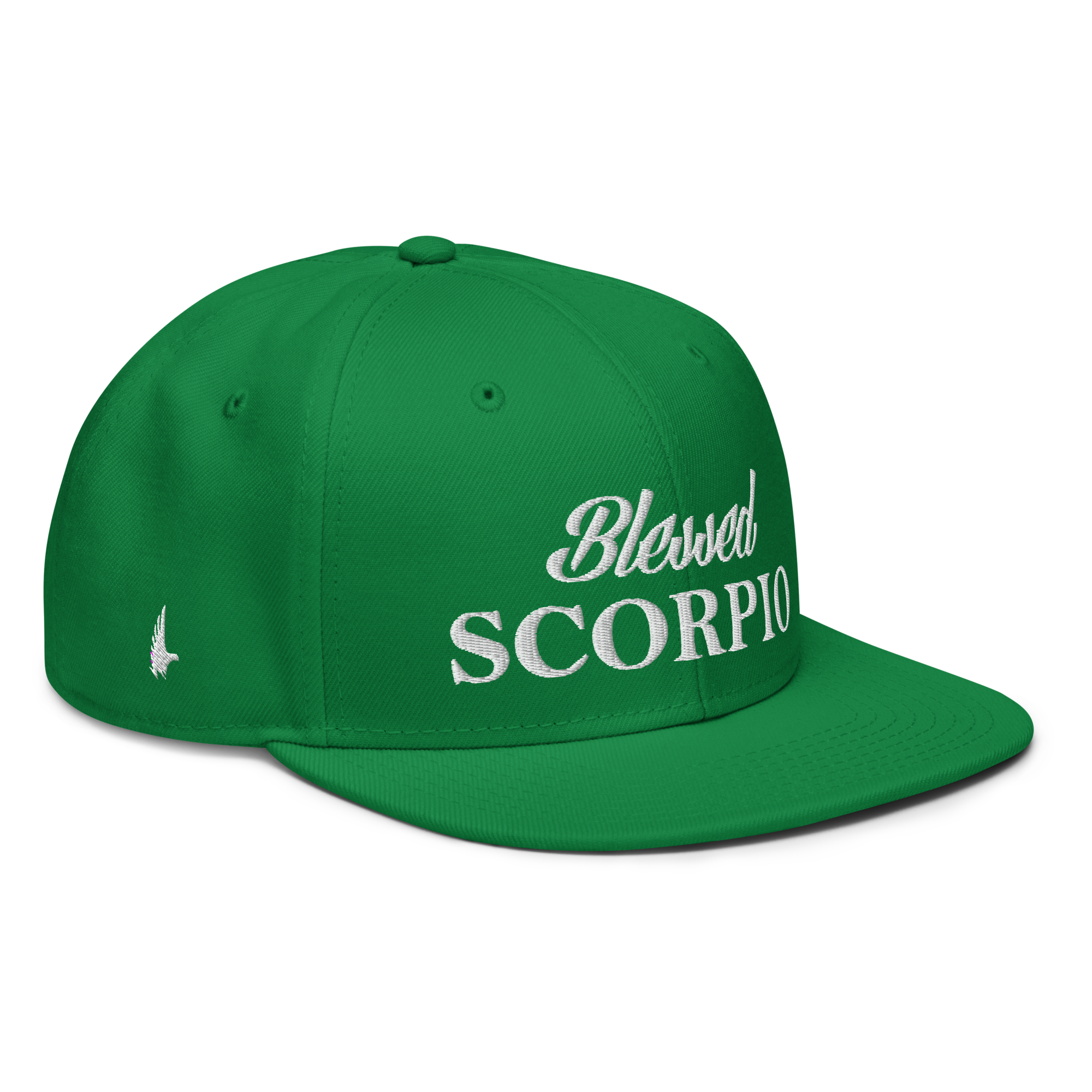 Blessed Scorpio Snapback Hat Green OS - Loyalty Vibes