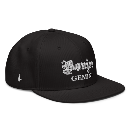 Boujee Gemini Snapback Hat Black OS - Loyalty Vibes