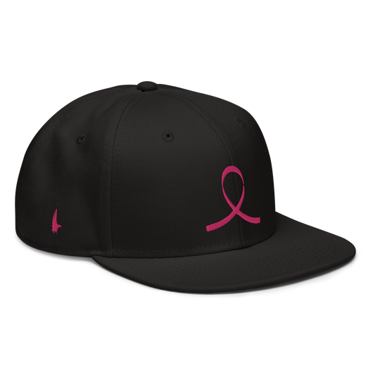 Breast Cancer Awareness Snapback Hat Black OS - Loyalty Vibes