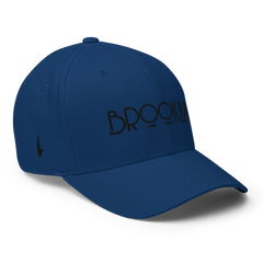 Brooklyn Fitted Hat Blue Black - Loyalty Vibes