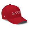 Brooklyn Fitted Hat Red - Loyalty Vibes