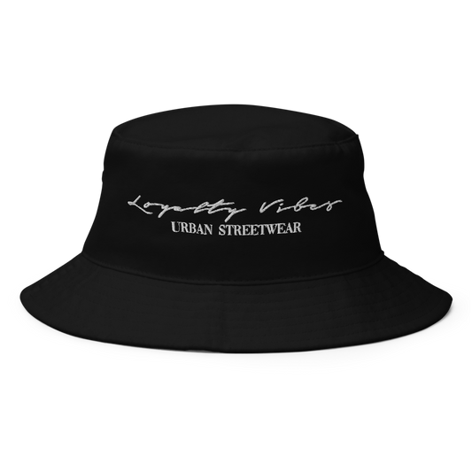 Classic Logo Bucket Hat Black - Loyalty Vibes