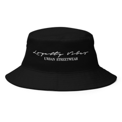 Classic Logo Bucket Hat Black - Loyalty Vibes