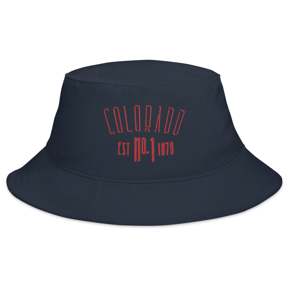 Colorado Bucket Hat Navy Blue OS - Loyalty Vibes