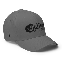Califas Fitted Hat Grey Black - Loyalty Vibes